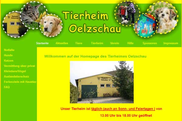 Tierschutzverein Leipziger Land e.V.  Tierheim Oelzschau 